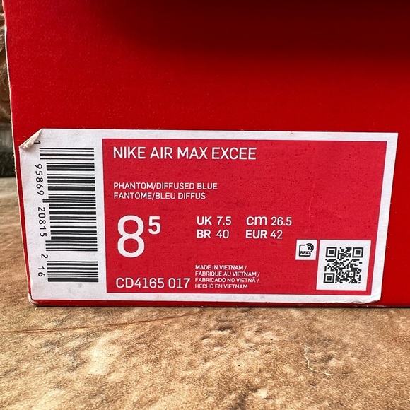 Nike Mens Air Max Excee 'Phantom Light Madder Root' sneakers - Picture 9 of 11